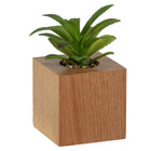 General Supply Goods + Co Faux Plant - Wood Base-3" W x 3" L Wood Base