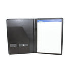 Ashlin PETERBOROUGH Refillable Journal with Business Card & Pen, Black, (P9004-49-01)-The inside journal is removable, and can be replaced when required.