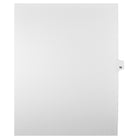 Mark Maker Legal Tabs - Letter Size - White - 1/25th cut - 25 tabs per package - 5 packages Pack - Number 62-White Single Tabs
