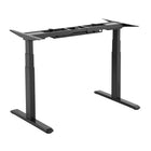 TygerClaw 25"W Dual Motor Electric Sit-Stand Desk  - Cherry-Motors are thermal and overload protected for safety and longevity