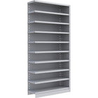 Metalware RK238 Boltless Shelving Unit, 10-Shelves, 36" x 24" x 76", Light Grey-Adjustable shelving system that provides high strength, yet economical storage capacity for your needs