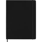 Moleskine Notebook - Extra Large - Ruled/Plain - Hard Cover - 7.5" x 10" - Black-Black