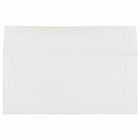 JAM Paper #10 Business Strathmore Envelopes - 4.125" x 9.5" - Bright White Wove - 50 Pack-Size: #10 (4.13 x 9.5 inches)