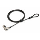 Kensington Slim N17 Serialized Combination Laptop Lock for Wedge-Shaped Slots (68009)-Serialized preset combination means the lock comes pre-programmed with a 4-number code so you can immediately put it to work without having to set the combination yourself
