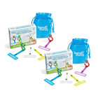 Hand2Mind FingerFocus Highlighter Follow-Along Friends - Multicolor - 2 Sets-Easily track text and images.