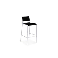 Plata Import Jack Stool, 30"H, Black (A-5003B-B)-Bar Stool