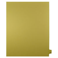 Mark Maker Legal Exhibit Index Tab Buff Single Tabs, 1/25th Cut, Letter Size, No Holes, Number 74, 25 Pack-Buff Single Tabs, 1/25th Cut