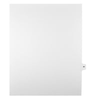 Mark Maker Legal Tabs - Letter Size - White - 1/15th cut - 25 tabs per package - 5 packages Pack - Number 41-White Single Tabs