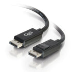 C2G Displayport Cable With Latches M/M, Black, 10 ft (54402)-Directly connect a DisplayPort output to a DisplayPort input
