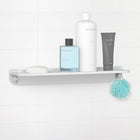 Better Living Glide Shower Shelf, Grey Aluminum (11630)-Ideal for storing a variety of shower bottles and accessories