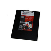Duraply "Stay Clean" Clipboard, Black, 5x8, 10 Pack-3 layer polypropylene