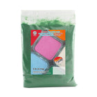 Sandtastik Classic Coloured Sand, 5 lb (2.3 kg) Bag, Evergreen-Fine grain with natural sparkle throughout