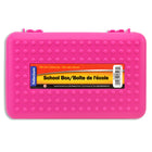 Selectum Plastic Pencil Case - 8"W x 2.5"H - Assorted Colours-8