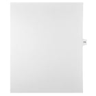 Mark Maker Legal Tabs - Letter Size - White - 1/15th cut - 25 tabs per package - 5 packages Pack - Number 112-White Single Tabs