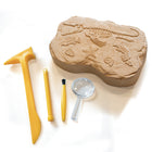 Educational Insights GeoSafari Jr. Fossil Excavation Kit - Multicolor-Find those fossils! Use the included rock hammer and chisel to chip away at a hardened sand block and excavate the fossils hidden inside. Then brush them clean and check them out under the included magnifying glass.