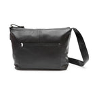 Ashlin Rikar Messenger Bag, Black-Long adjustable shoulder strap