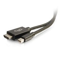 C2G Mini Displayport Male To Hd Male Adapter Cable, Black, 10 ft (54422)-Carries a digital audio/video signal