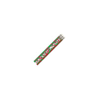 Musgrave Pencil Dots of Christmas - 8 Pack of 12 (MUS2528D)-Pencil is great for rewards and incentives