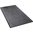 Mat Tech Chevron Pattern Wiper/Scraper Entrance Mat - 3 x 5' - Charcoal -Charcoal