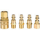 Aurora Tools Quick Coupler Kit, 5 Pieces, 1/4" Plug-One 1/4" quick coupler