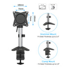 ShoppingAll Single Vertical Monitor Desk Stand-5