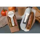 Avery Hemp Lid Seal Labels - 1-1/2" x 4" - Beige - 80 Labels-8 labels per sheet