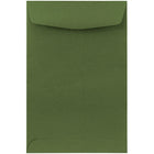 JAM Paper 6" x 9" Open End Envelopes, Olive Green, 100 Pack (31287526f)-6" x 9"