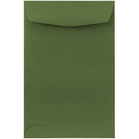 JAM Paper 6" x 9" Open End Envelopes, Olive Green, 100 Pack (31287526f)-6" x 9"