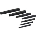 Gray Tools 7 Piece Straight Type, Screw Extractor Set-Contains extractors for screws, stud or bolt sizes: 1 1/4", 2 3/8", 3 7/16", 4 1/2", 5 5/8", 6 3/4" and 7 7/8".