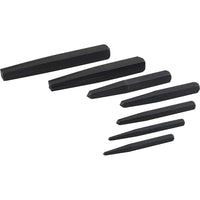 Gray Tools 7 Piece Straight Type, Screw Extractor Set-Contains extractors for screws, stud or bolt sizes: 1 1/4", 2 3/8", 3 7/16", 4 1/2", 5 5/8", 6 3/4" and 7 7/8".