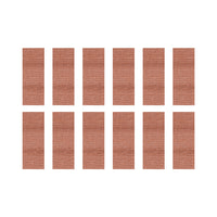 Wasip Fabric Patch Bandage - Small - 12 Pack-Dimensions: 1.75cm x 3.75cm