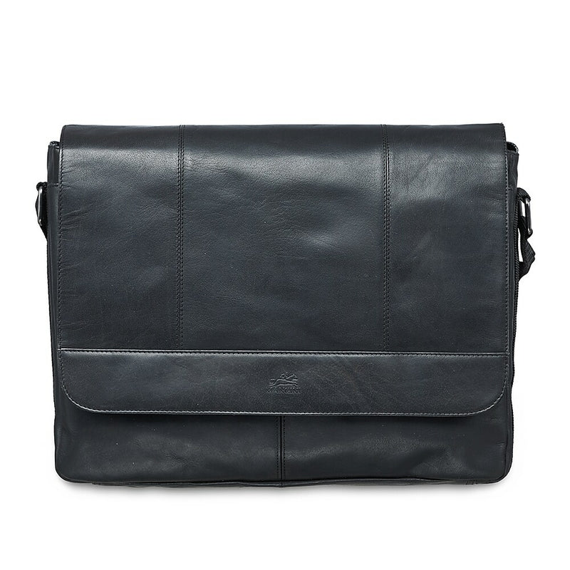 Mancini 99-5468-Black Messenger Bag for 15