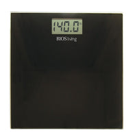 Bios Living Electronic Glass Digital Scale, 350 lbs-1.5" LCD display