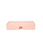 Poppin Monitor Riser - Blush-Securely holds up to 60 lbs. to fts most monitors