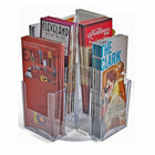 Azar Displays Revolving Counter Display, 8 Pockets (252805)-Counter Display