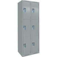 Assembled Clean Line Economy Lockers, Fj160-Number of Tiers - 3