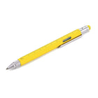 Troika Construction Multitasking Ballpoint Pen - Yellow-Multitasking ballpoint pen