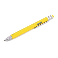 Troika Construction Multitasking Ballpoint Pen - Yellow-Multitasking ballpoint pen