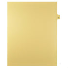 Mark Maker Legal Tabs - Letter Size - Buff - 1/25th cut - 25 tabs per package - 5 packages Pack - Number 181-Buff Single Tabs