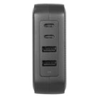 Targus 100W GaN USB-C/USB-A Wall Charger - Black-USB-C PD and PPS protocols for optimal fast charging