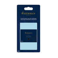 Waterman Fountain Pen Refills – 8 Pack  -Refill cartridges are designed for use in Waterman Fountain Pens