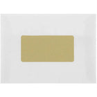 JAM Paper Mailing Address Labels - 2" x 4" - Matte Gold Foil - 120 Pack-Gold Matte Foil Labels
