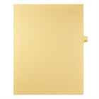 Mark Maker Legal Tabs - Letter Size - Buff - 1/25th cut - 25 tabs per package - 5 packages Pack - Number 135-Buff Single Tabs
