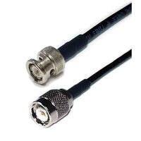 Turmode WF6022 6' Wifi Antenna Cable, 4.3" x 0.4" x 4.3", Black-6' TNC Male to BNC Male LMR100 Cable