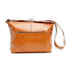 Ashlin Rikar Messenger Bag, British Tan-Long adjustable shoulder strap