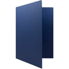 JAM Paper 2 Pocket Matte Cardstock Presentation Folder, Presidential Blue, 6 Pack (166632659B)-Made from 80lb cardstock paper, have smooth matte finish, and feature a business card slot on the right side pocket