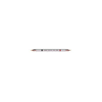 Moon Products Red/Black Swirl Ink Pen, 24 Pack (JRMP89)-Ink Colour: Red/Black