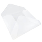 JAM Paper Plastic Portfolio with Tuck Flap Closure, Letter, 9.5 x 11.88 x.25, Clear Frost, 2 Pack (2010 009g)-Finish: Smooth