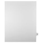 Mark Maker Legal Tabs - Letter Size - White - 1/15th cut - 25 tabs per package - 5 packages Pack - Number 73-White Single Tabs