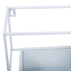 Truu Design Sliding Wall Shelf, 23.5 x 6 inches, White-Versatile: decorative and functional, neatly store small household goods or office supplies